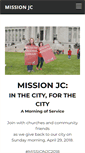 Mobile Screenshot of missionjc.org